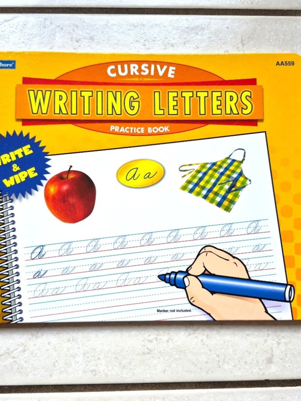 Lakeshore Cursive Writing Letters Practice Book Ages 8+